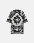 BAROCCO STENCIL COTTON VERSACE SHIRT