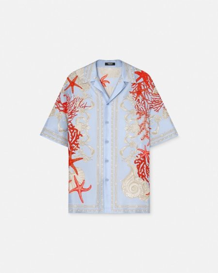 BAROCCO SEA SILK VERSACE SHIRT