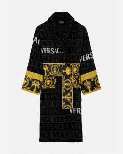 CRYSTAL VERSACE ALLOVER VERSACE ROBE