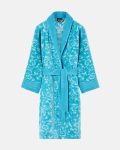 BAROQUE BLUE VERSACE ROBE