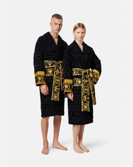 CRYSTAL VERSACE ALLOVER VERSACE ROBE