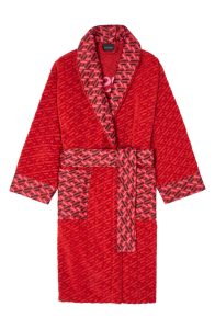 GENDER INCLUSIVE LA GRECA TERRY VERSACE BATHROBE