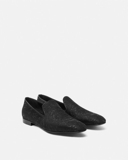 BAROCCO JACQUARD VERSACE SLIPPERS