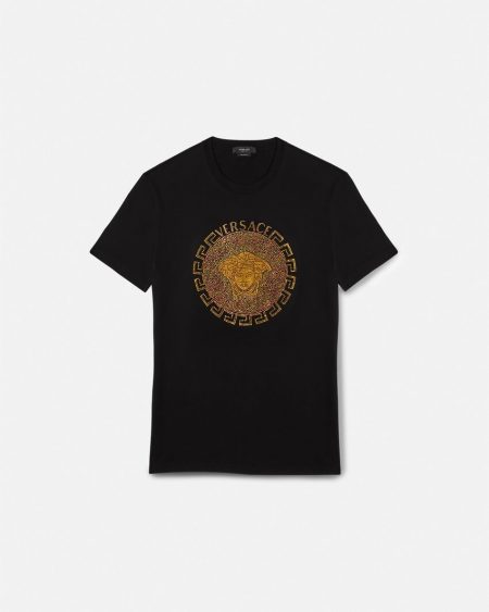 MEDUSA CRYSTAL VERSACE T SHIRT