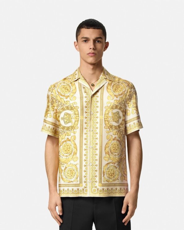 BAROCCO VERSACE SILK SHIRT