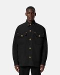 GABARDINE WOOL VERSACE OVERSHIRT