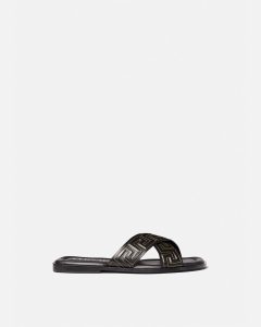 VERSACE GRECA SANDALS