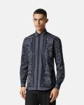 BAROCCO DENIM VERSACE OVERSHIRT