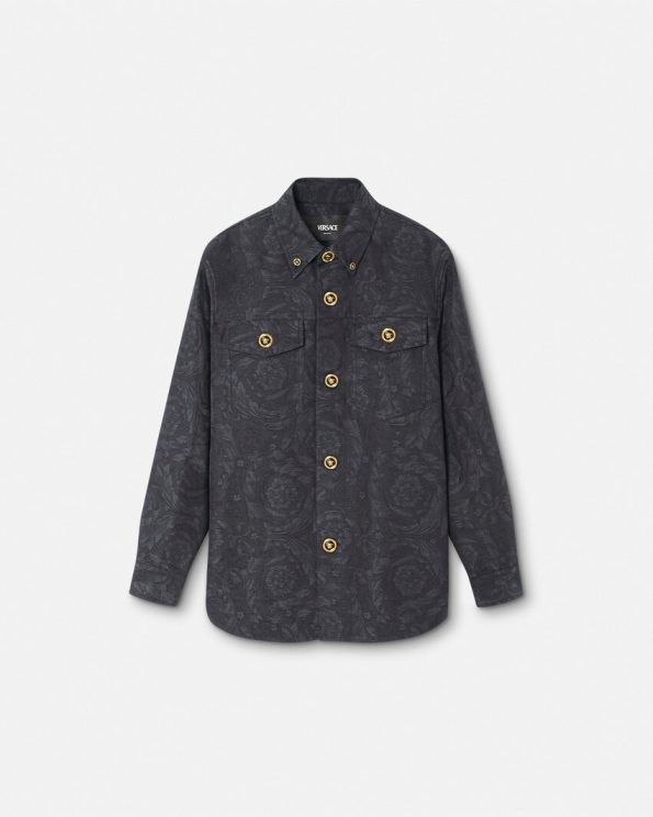 BAROCCO VERSACE JACQUARD OVERSHIRT