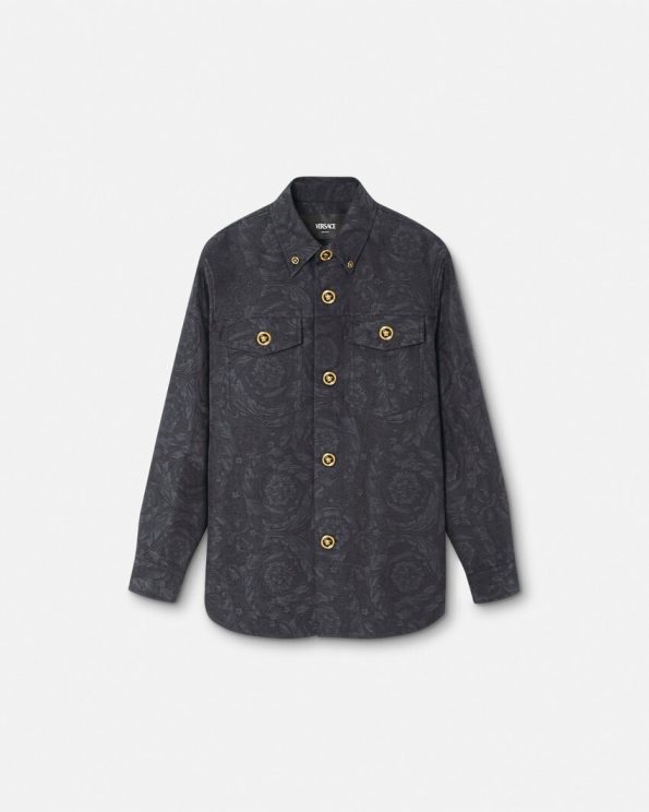 BAROCCO JACQUARD VERSACE OVERSHIRT