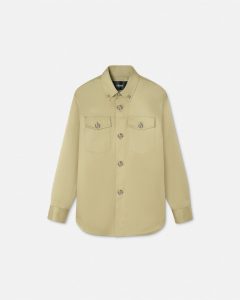 GABARDINE VERSACE OVERSHIRT 