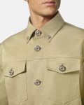 GABARDINE VERSACE OVERSHIRT