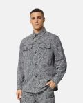 BAROCCO JACQUARD GABARDINE OVERSHIRT