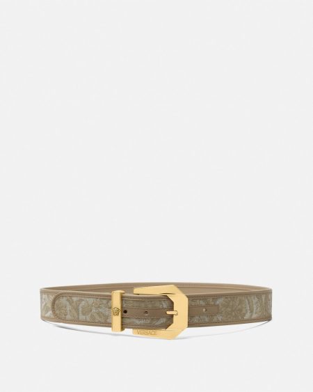 MEDUSA HERITAGE BAROCCO JACQUARD BELT 4 CM