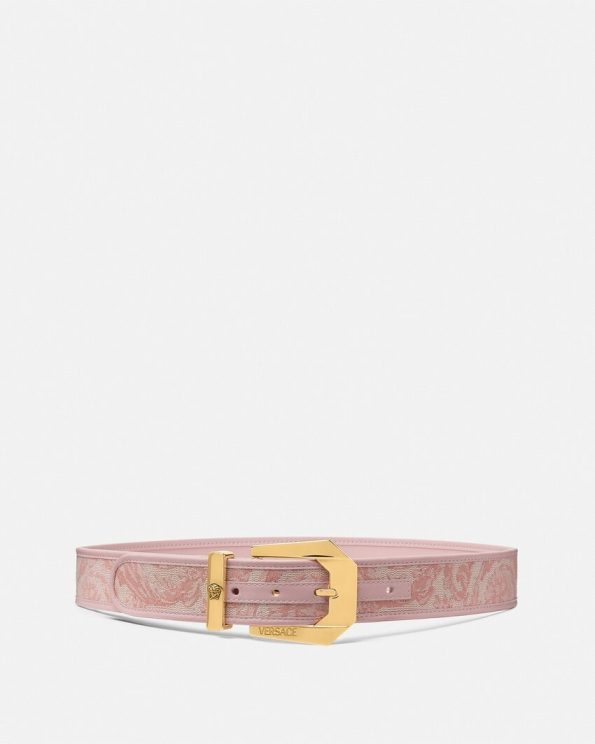 MEDUSA HERITAGE BAROCCO JACQUARD BELT 4 CM