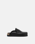 SHEARLING MEDUSA VERSACE MULES