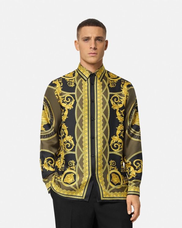 LA COUPE DES DIEUX SILK SHIRT