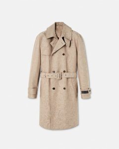 BAROCCO JACQUARD TRENCH COAT 