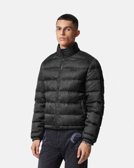 BAROCCO LIGHT PUFFER VERSACE JACKET