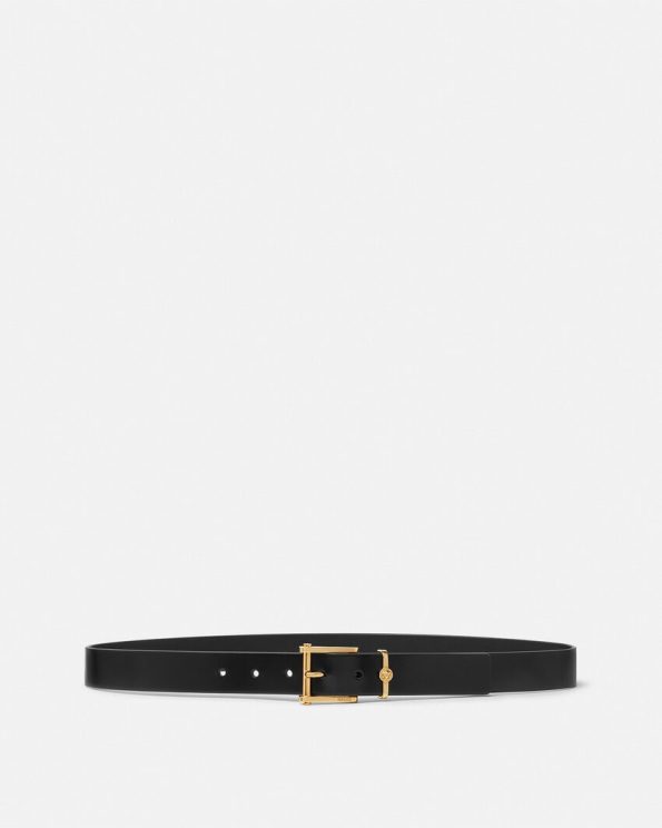 VERSACE COLUMN LEATHER BELT 3 CM