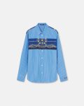 VERSACE NAUTICAL STRIPED SHIRT