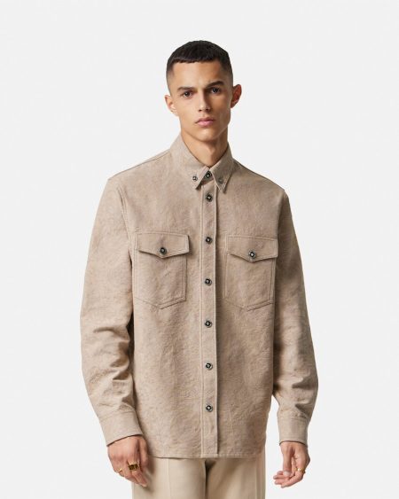 BAROCCO DENIM VERSACE OVERSHIRT