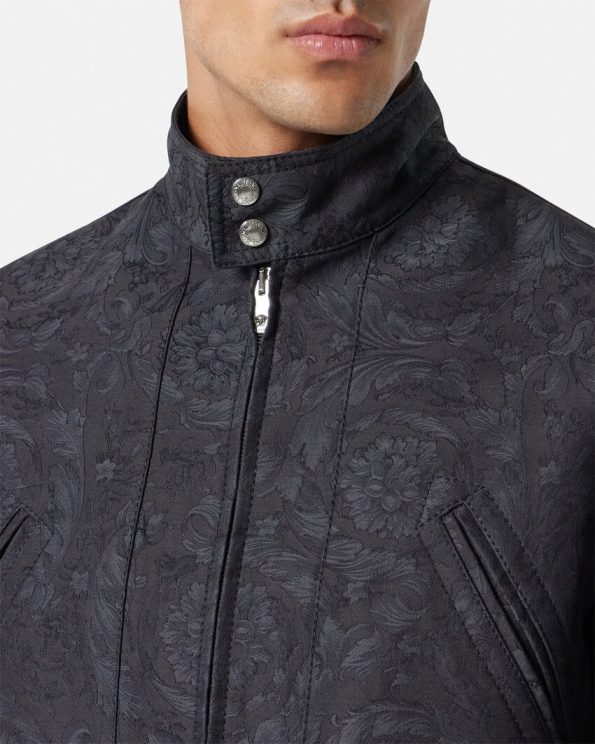 BAROCCO JACQUARD BLOUSON JACKET