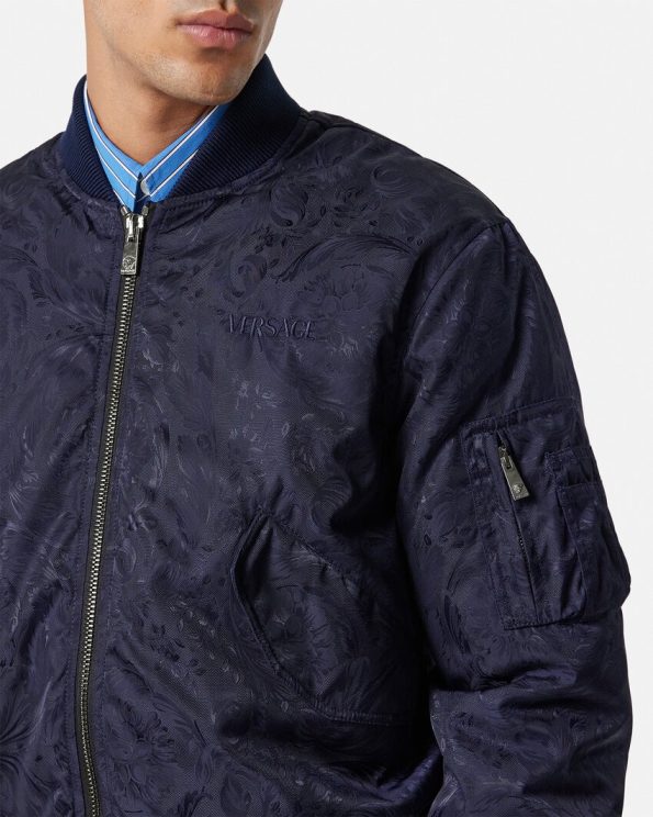 BAROCCO JACQUARD BOMBER JACKET