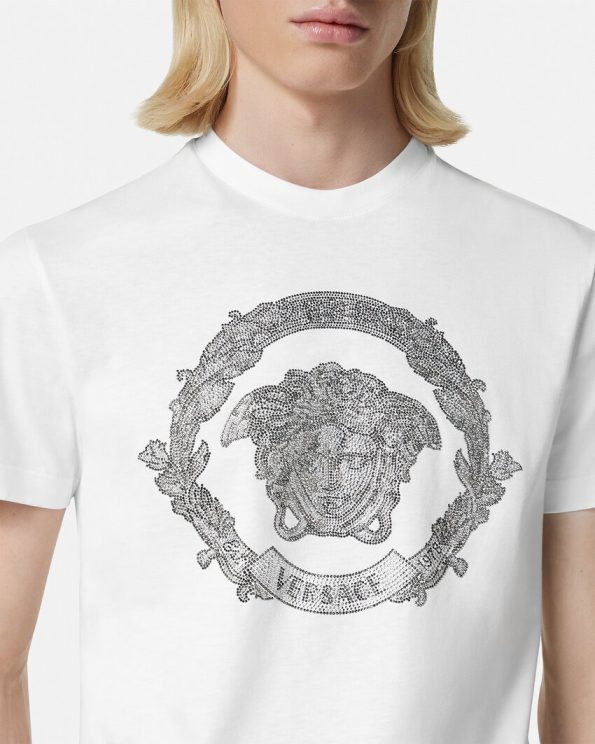 CRYSTAL MEDUSA CARTOUCHE T-SHIRT