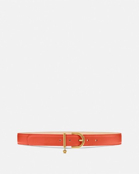 VERSACE MEDUSA '95 LEATHER BELT 2 CM