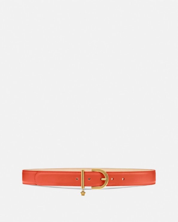 VERSACE MEDUSA ’95 LEATHER BELT 2 CM