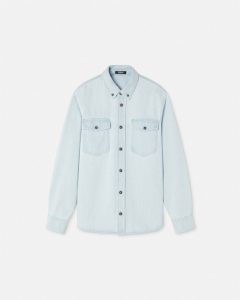 DENIM VERSACE OVERSHIRT