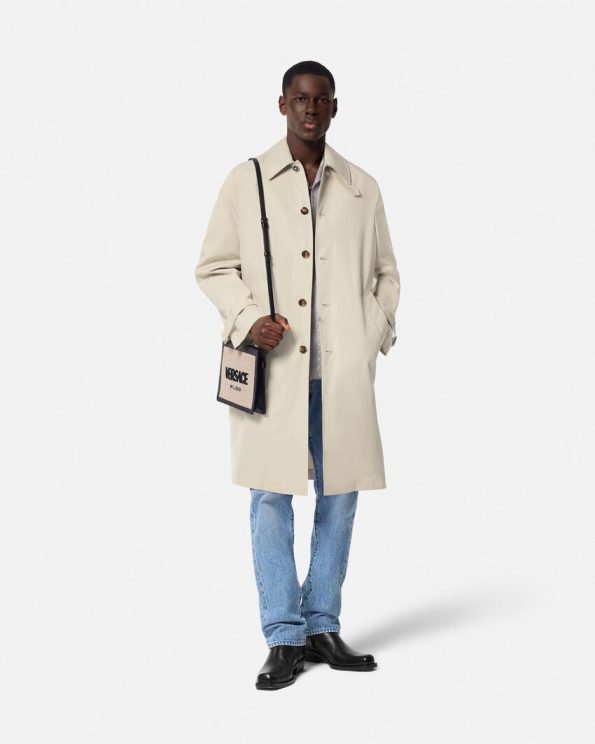 BAROCCO SEA GABARDINE TRENCH COAT