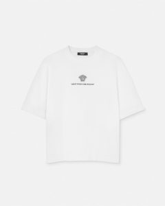 EMBROIDERED MEDUSA MILANO VERSACE T-SHIRT