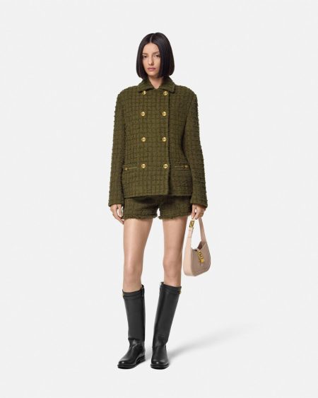 HERITAGE TWEED PEACOAT (WOMEN)