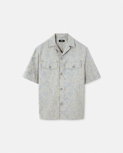 BAROCCO JACQUARD VERSACE SHIRT