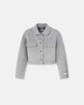 BAROCCO CASHMERE-BLEND CROP JACKET(WOMEN)