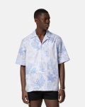 BAROCCO SEA STRIPED BLUE VERSACE SHIRT