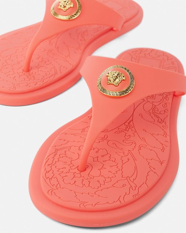 ALIA FLAT RUBBER SANDALS