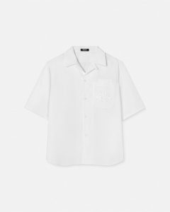 EMBROIDERED BAROCCO VERSACE SEA SHIRT