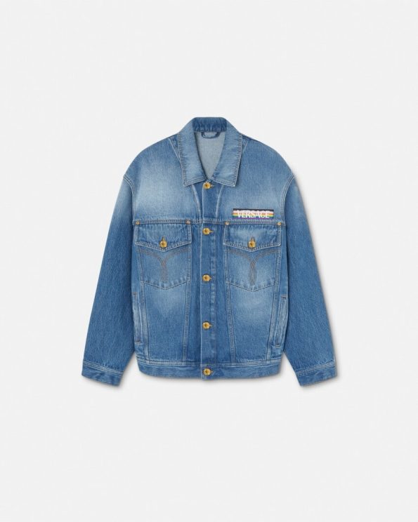 PRIDE BAROCCO OVERSIZED DENIM JACKET(WOMEN)