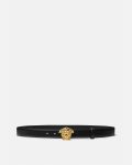 LA MEDUSA LEATHER VERSACE BELT 3 CM