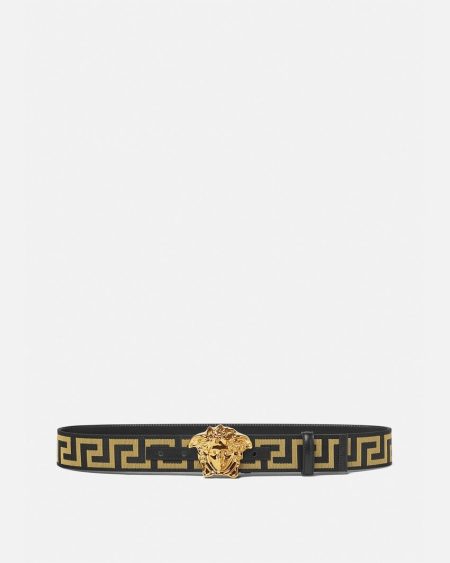 GRECA LA MEDUSA VERSACE BELT 4 CM