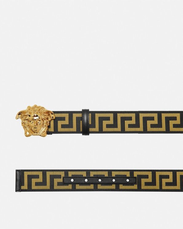 GRECA LA MEDUSA VERSACE BELT 4 CM