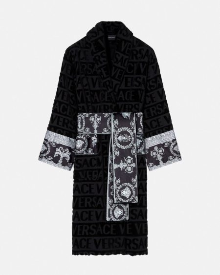 CRYSTAL BAROQUE GROOM VERSACE ROBE