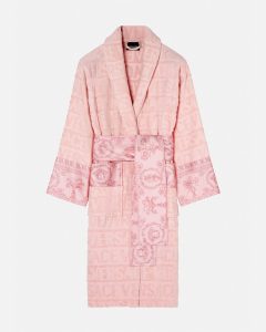 BAROQUE PINK VERSACE ROBE