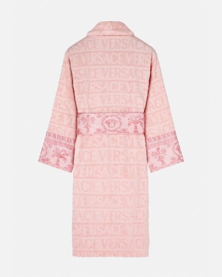 BAROQUE PINK VERSACE ROBE