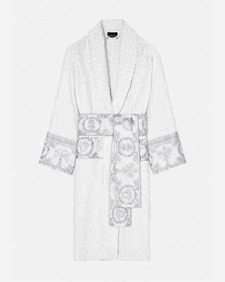 BAROQUE WHITE VERSACE ROBE