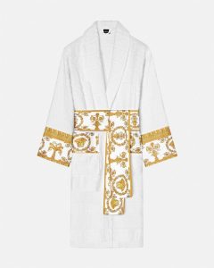 BAROQUE WHITE VERSACE ROBE