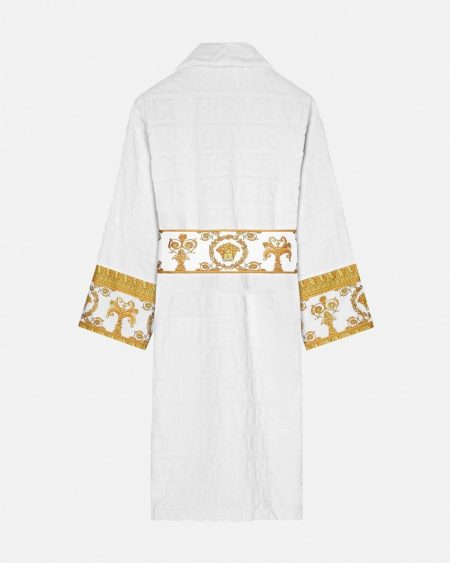 BAROQUE WHITE VERSACE ROBE